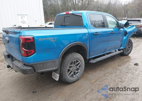 2024 Ford Ranger Xlt from USA, damaged, VIN 1FTER4HH1RLE32685